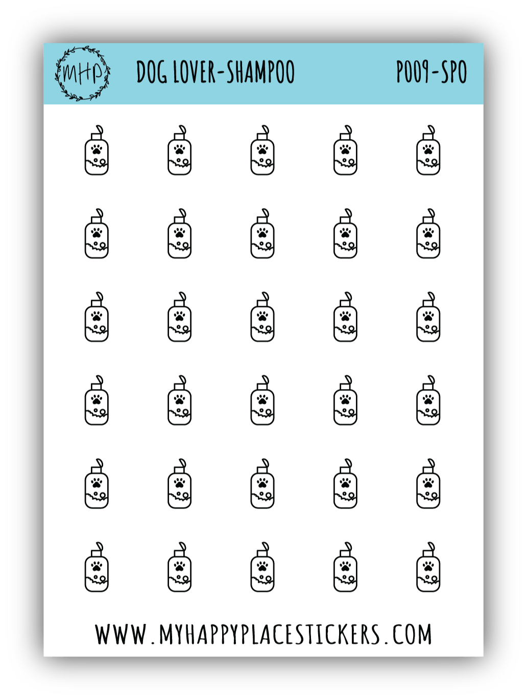 Dog Shampoo Icon