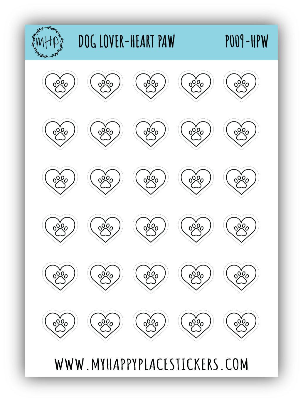 Heart Paw Icon
