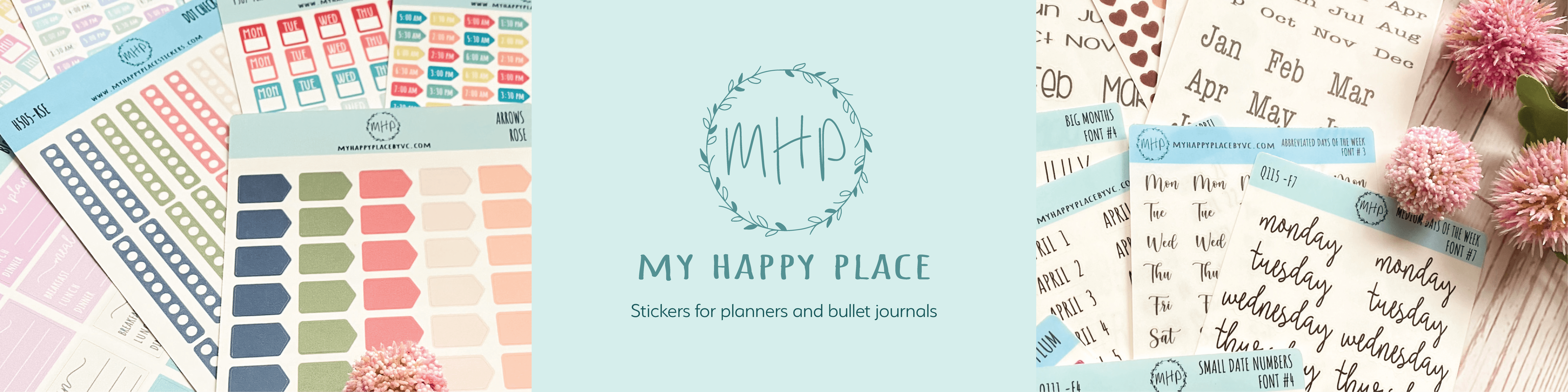 Planner Stickers for Dance Class Schedules. College Planner. Teacher S – My  Happy Place Stickers