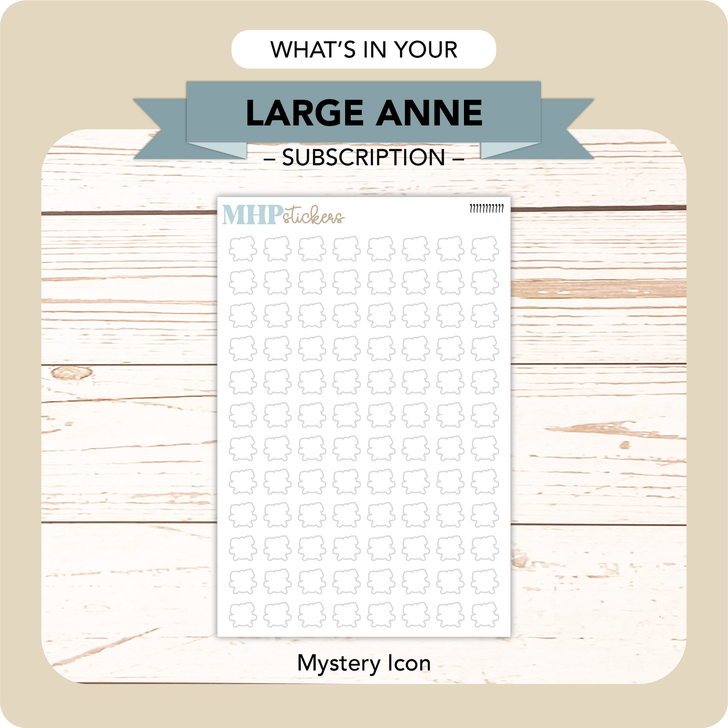 Subscription for the Large Anne Pack