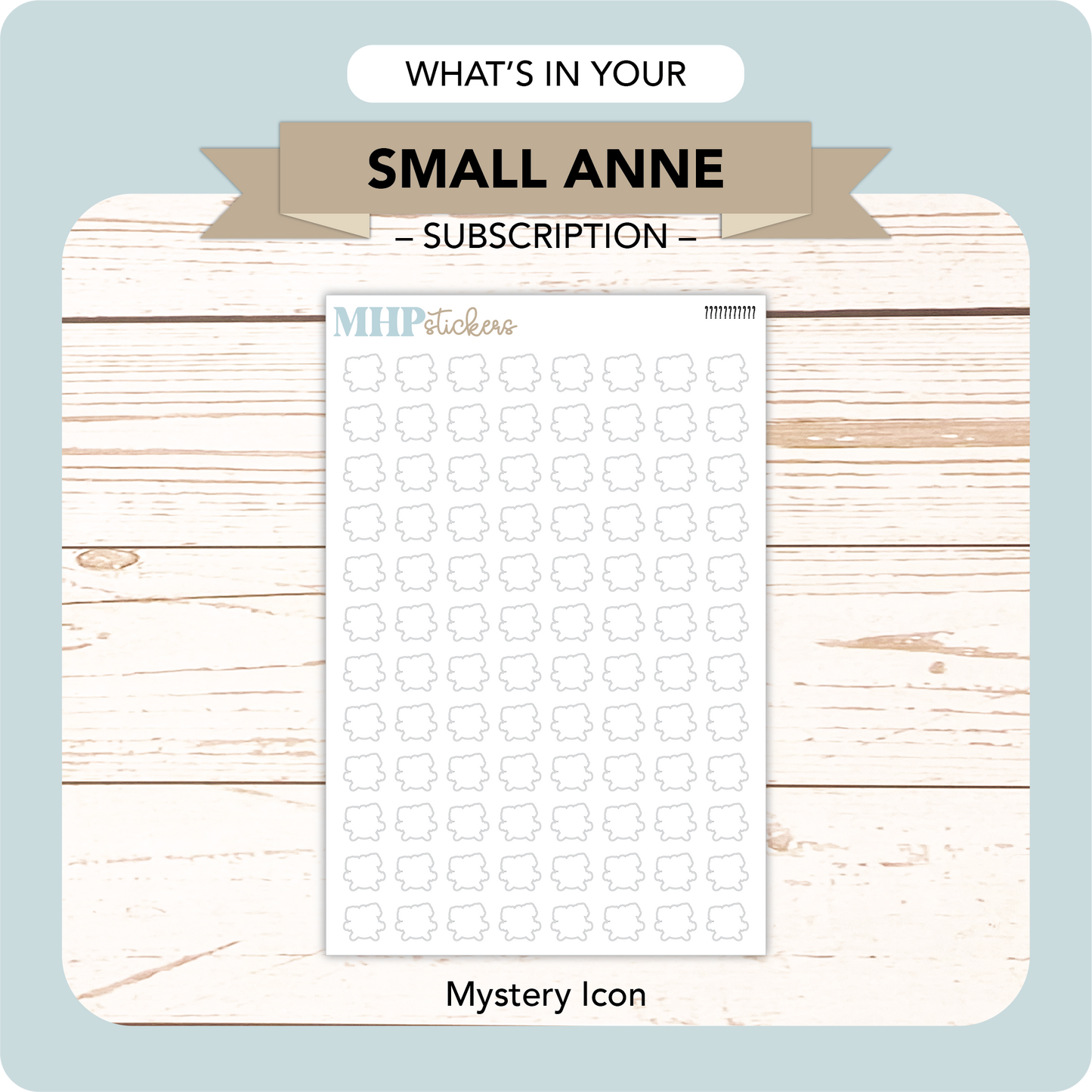 Subscription for the Small Anne Pack