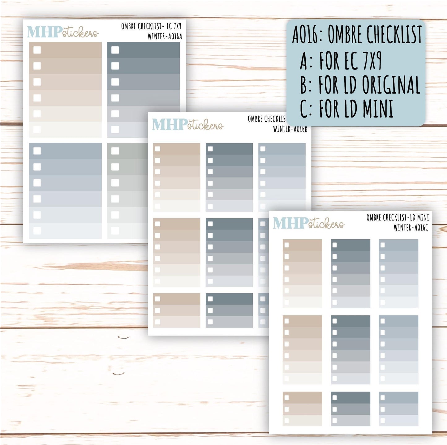 ADD-On's for Monthly Kits "Winter" || AOW