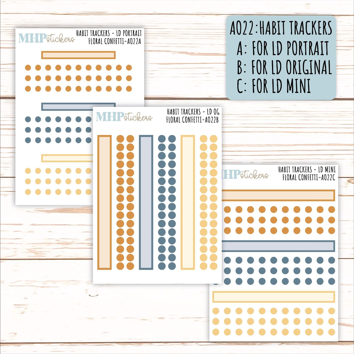 ADD-On's for Monthly Kits "Floral Confetti" || AO-FC
