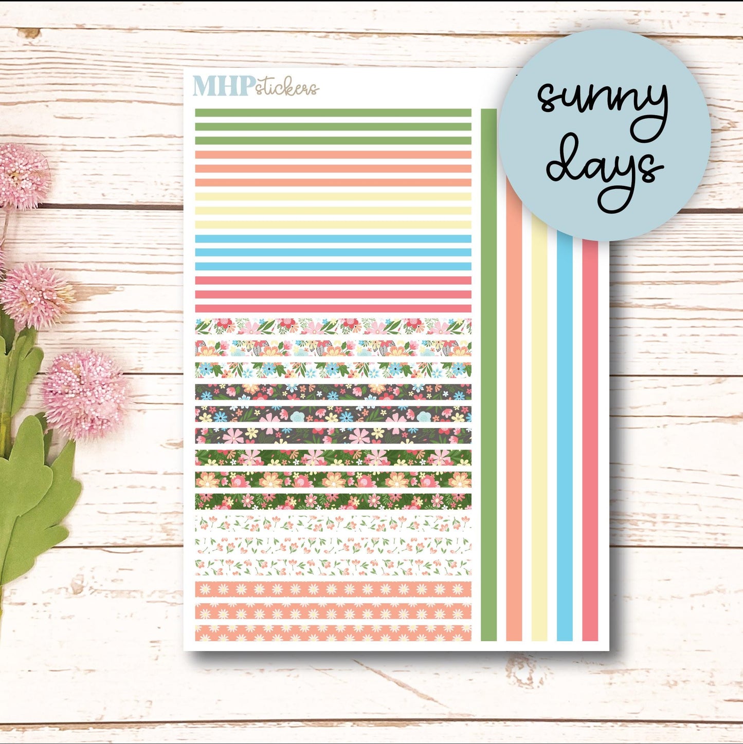 Thin Washi for Laurel Denise Planners. Planner Stickers AUGUST '25 || LD406