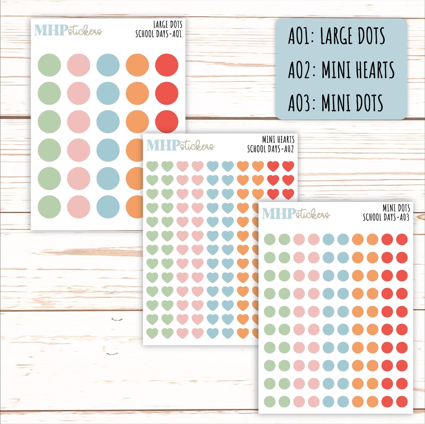 ADD-Ons for Monthly Kits "School days" || AO