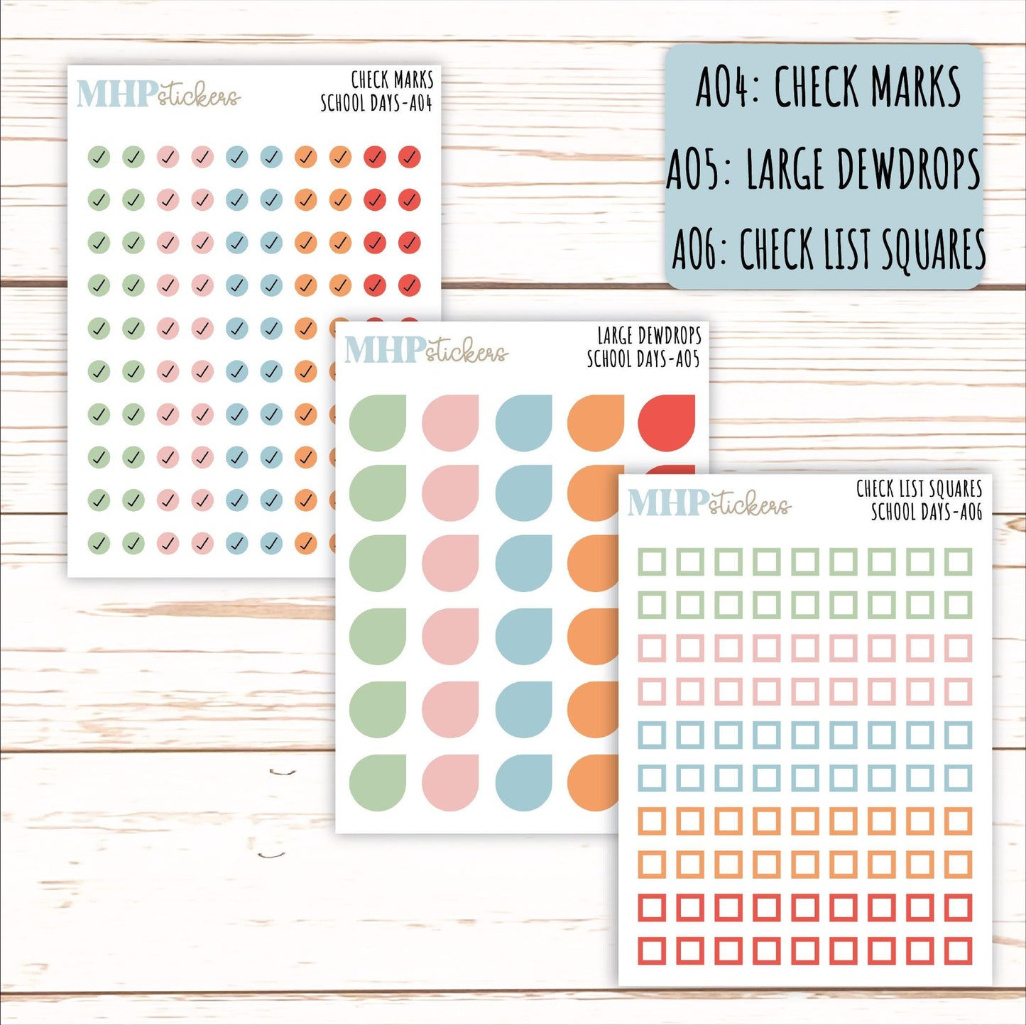 ADD-Ons for Monthly Kits "School days" || AO