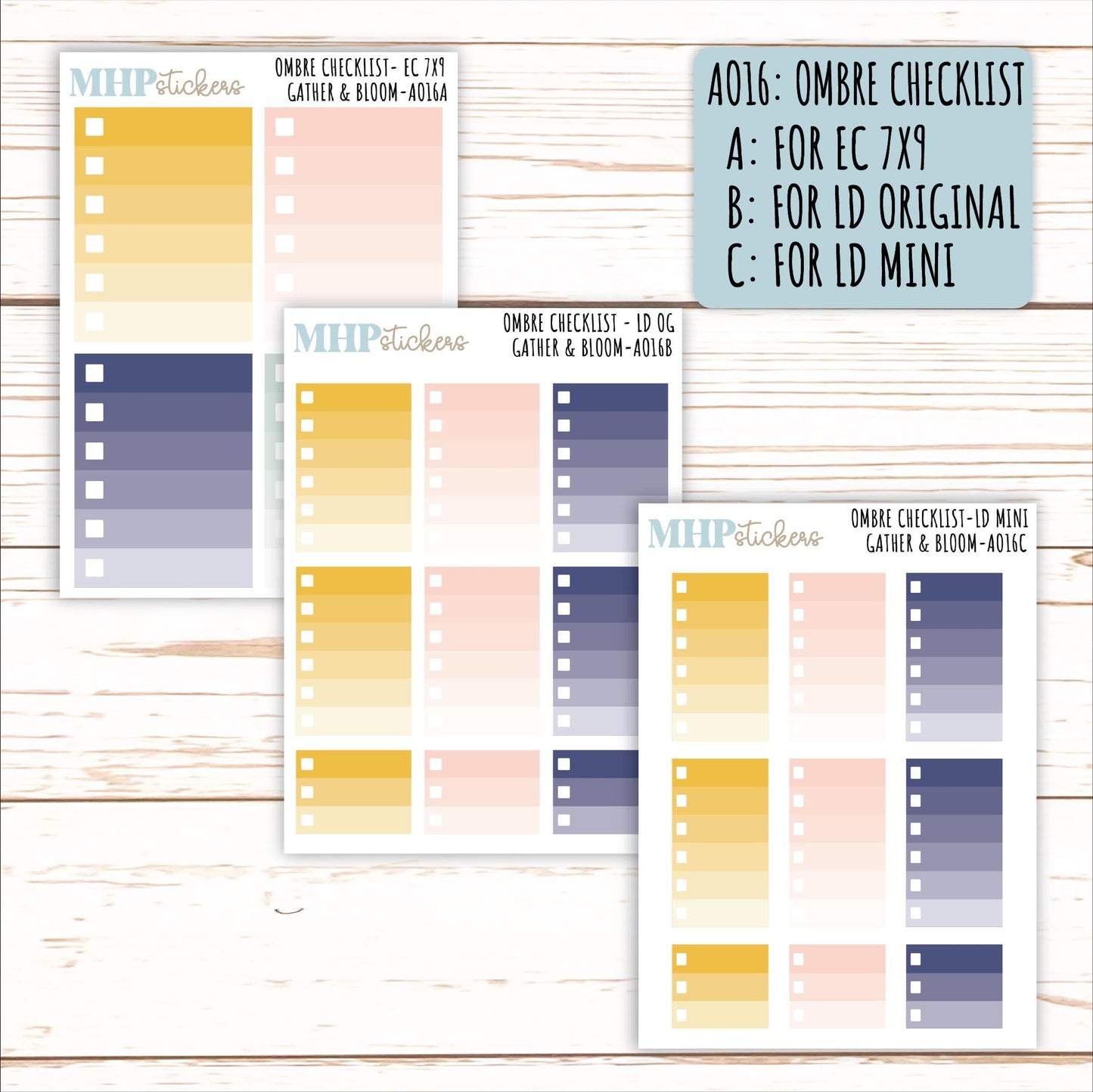 ADD-Ons for Monthly Kits "Gather & Bloom" || AO