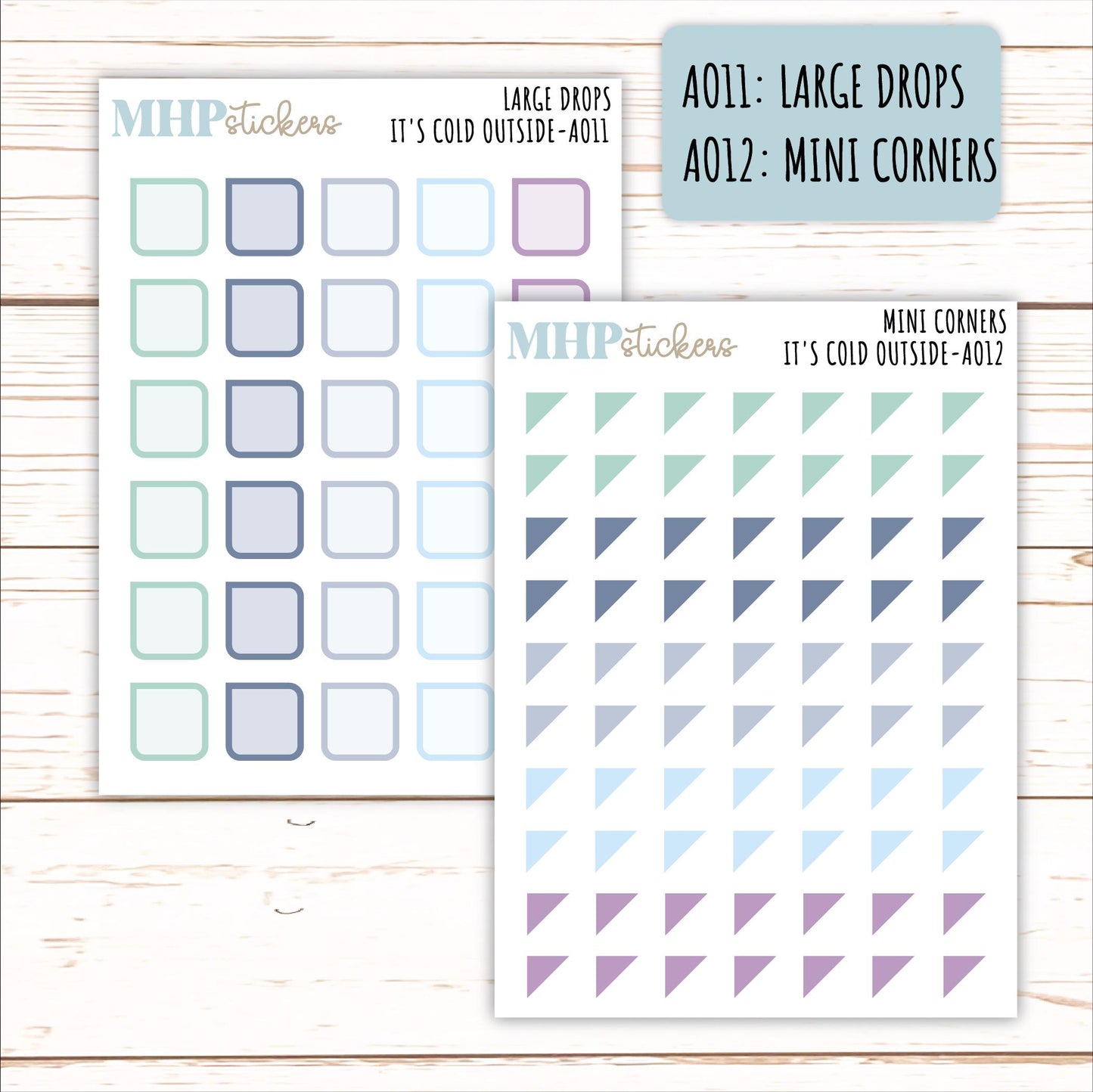 ADD-On's for Monthly Kits "It's Cold Outside" || AO-ICO