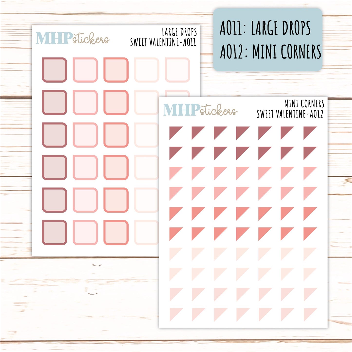 ADD-On's for Monthly Kits "Sweet Valentine" || AO-SV