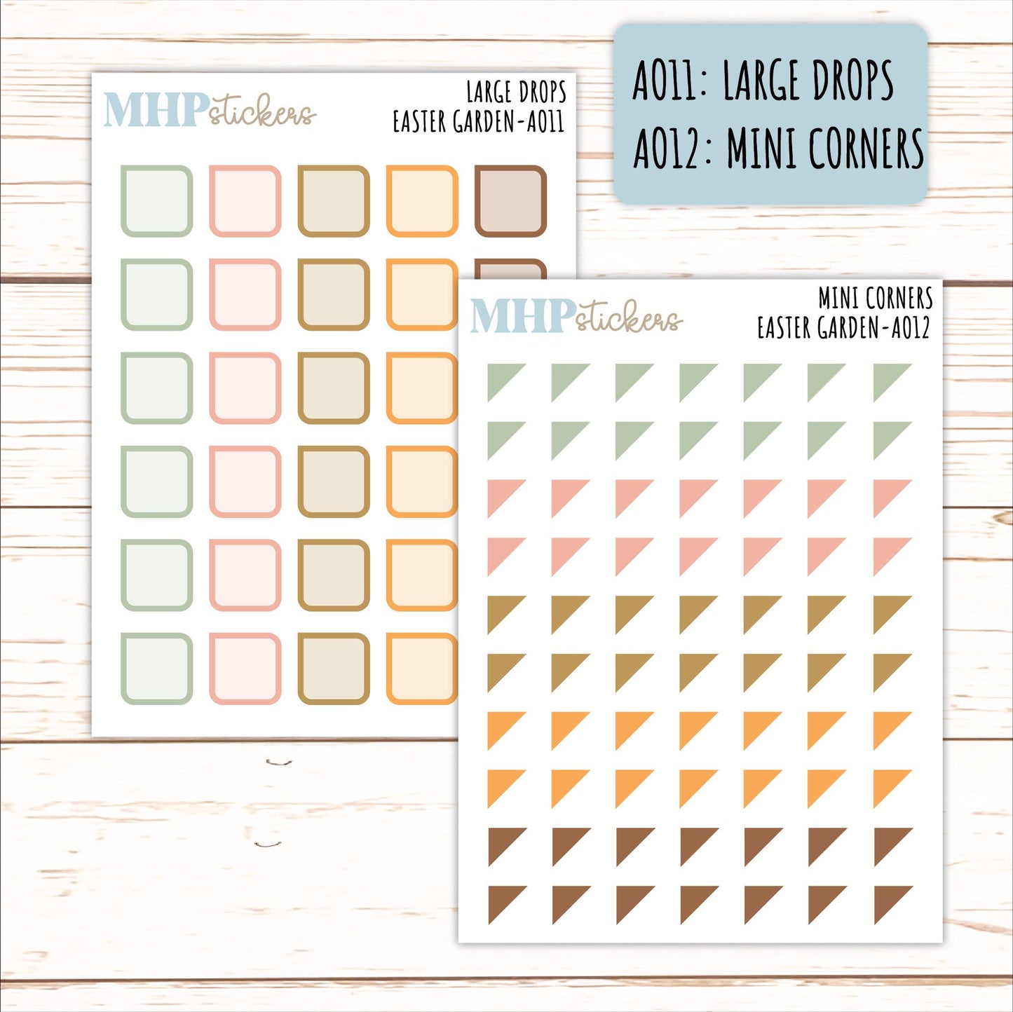 ADD-On's for Monthly Kits "Easter Garden" || AO