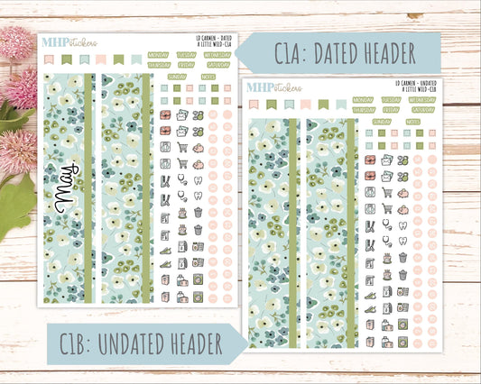 MAY 2026 Stickers for The Carmen Laurel Denise Planner. "A Little Wild" || C