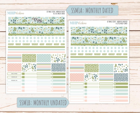 MAY 2026 Stickers for the Small Scout Laurel Denise Planners. "A Little Wild" ||SS