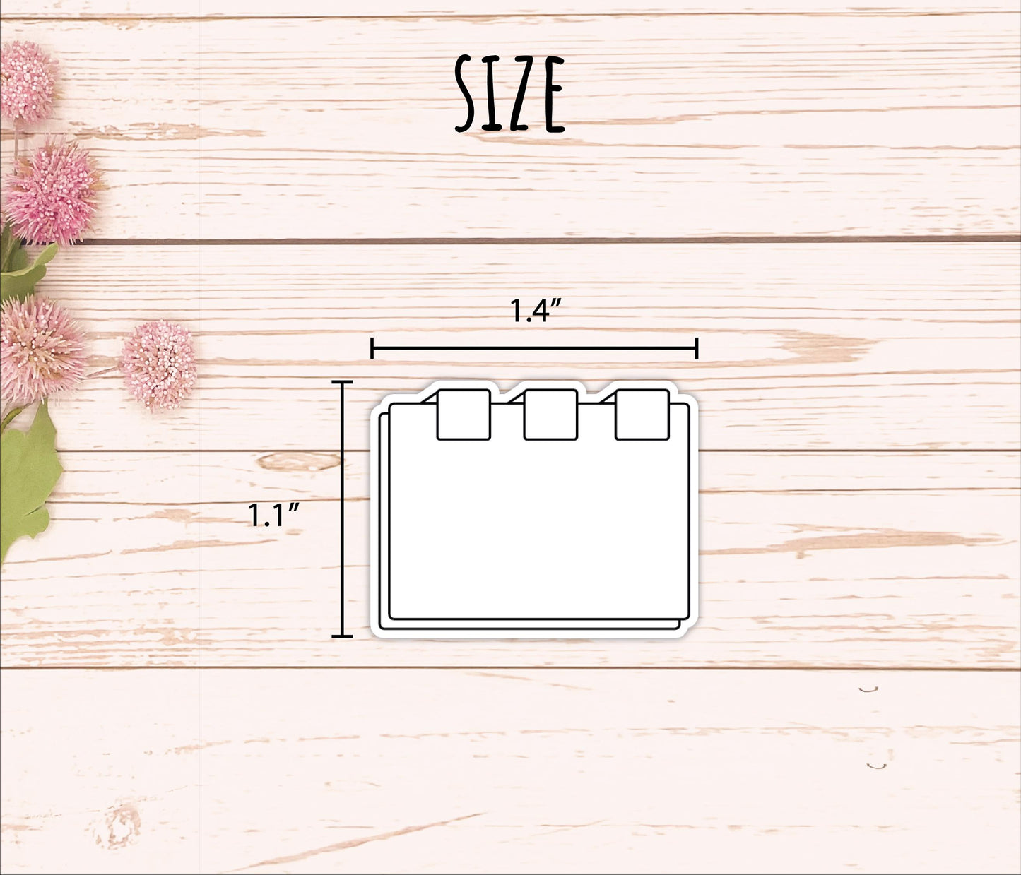 Clipboard Doodle Planner Stickers. EC Color Way || B323