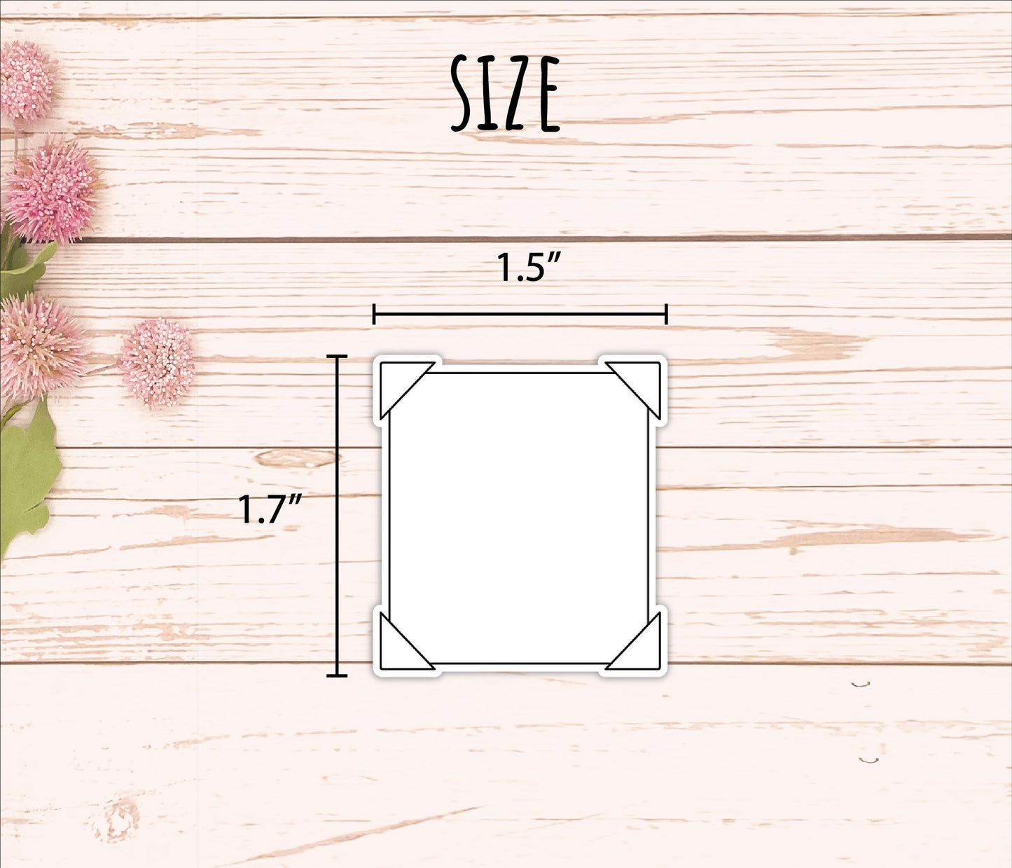 Frame Doodle Planner Stickers. EC Color Way || B337