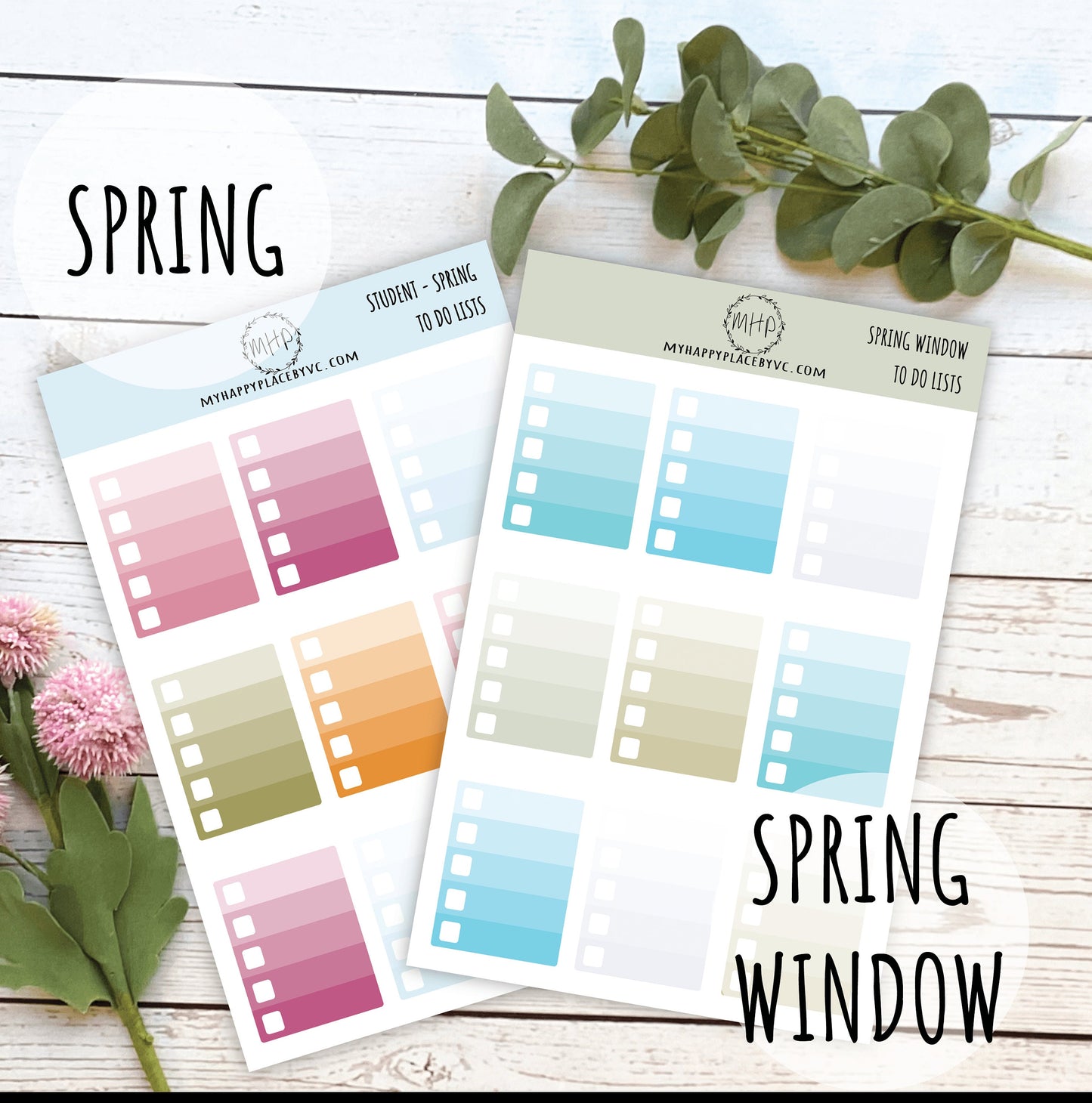 TO DO LISTS Planner Stickers for College Planner, Teacher Planners and Bullet Journals || F728