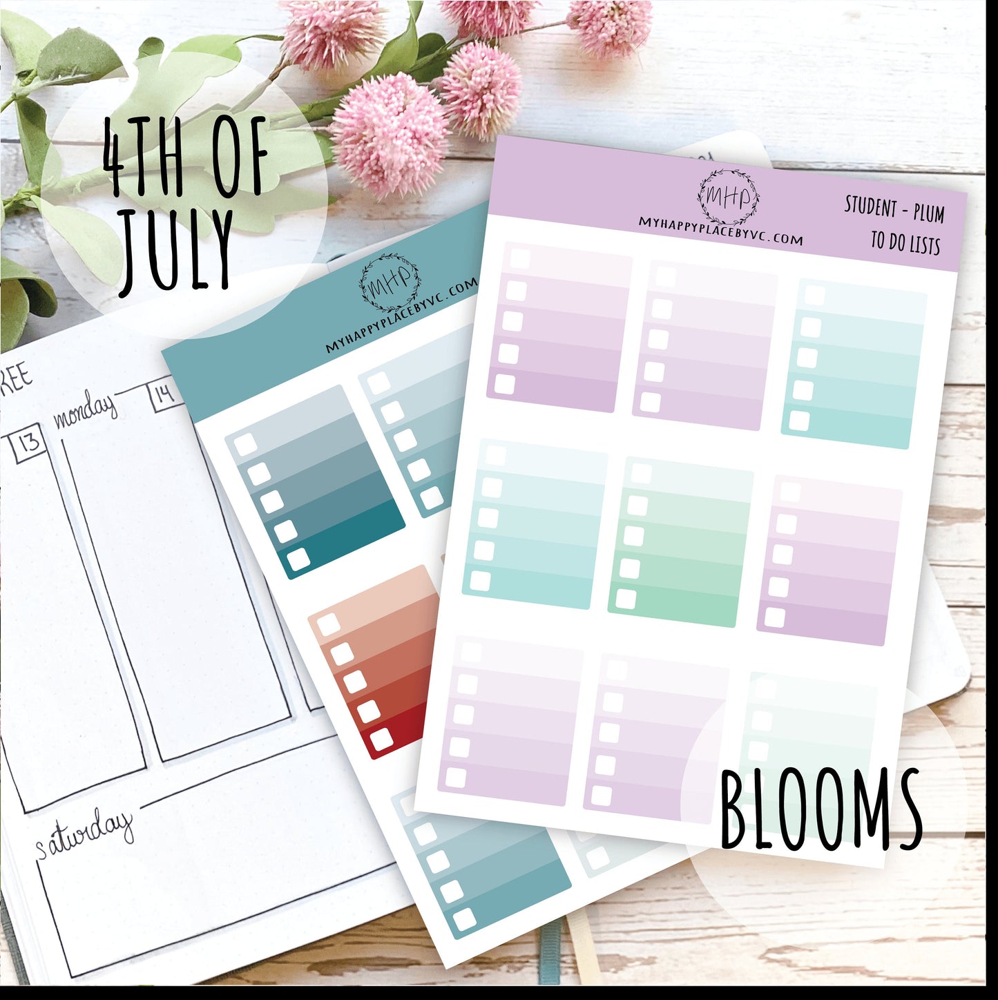 TO DO LISTS Planner Stickers for College Planner, Teacher Planners and Bullet Journals || F728
