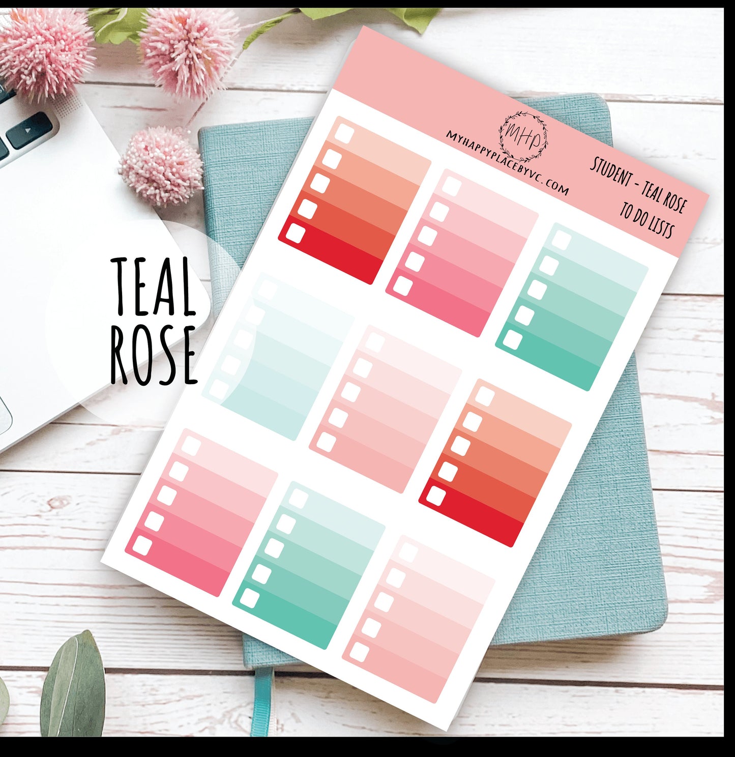 TO DO LISTS Planner Stickers for College Planner, Teacher Planners and Bullet Journals || F728