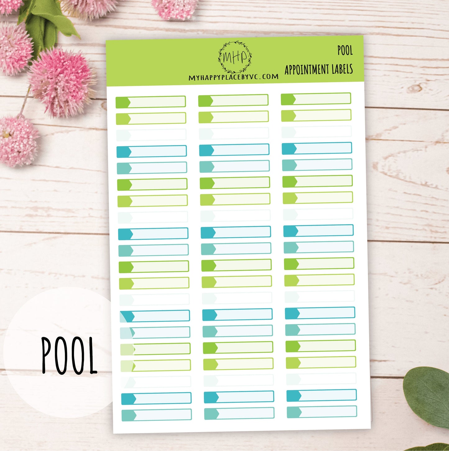 Appointment Labels, Planner Sticker for Bullet Journals, College Planner, Teacher Planner, Homeshcool Planner || F708