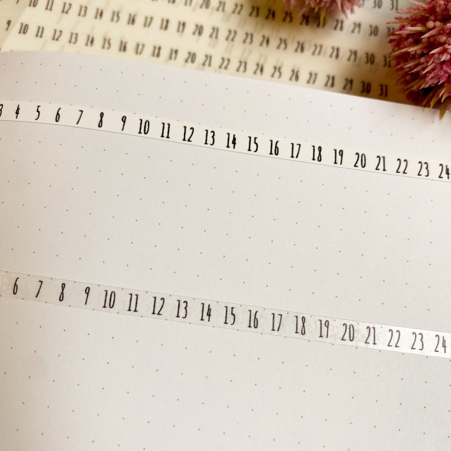 Habit Tracker Planner Stickers for College Planner, Homeschool Planner , and Bullet Journals. Horizontal Strips || T305