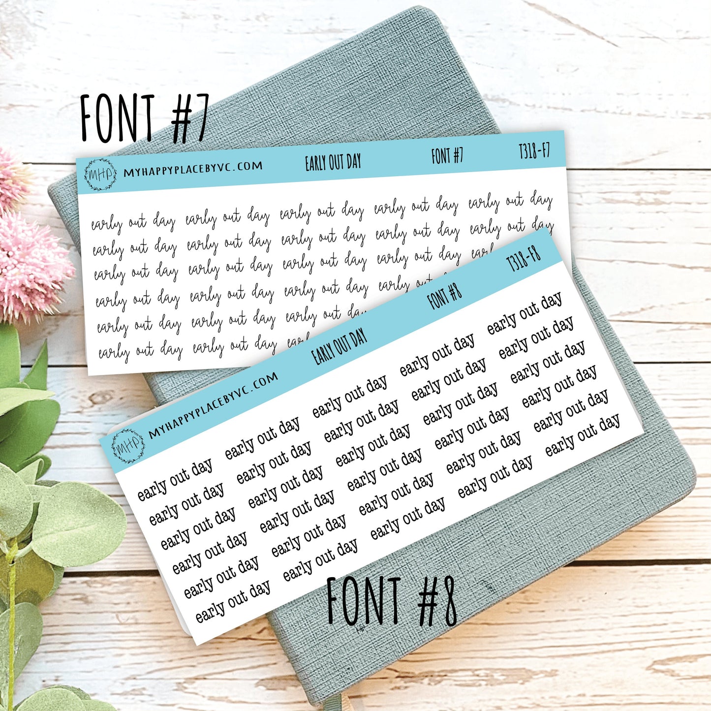 EARLY OUT DAY Stickers for Calendars, Teacher Planner, and Bullet Journals. Stickers for College Planner and Trackers || T318