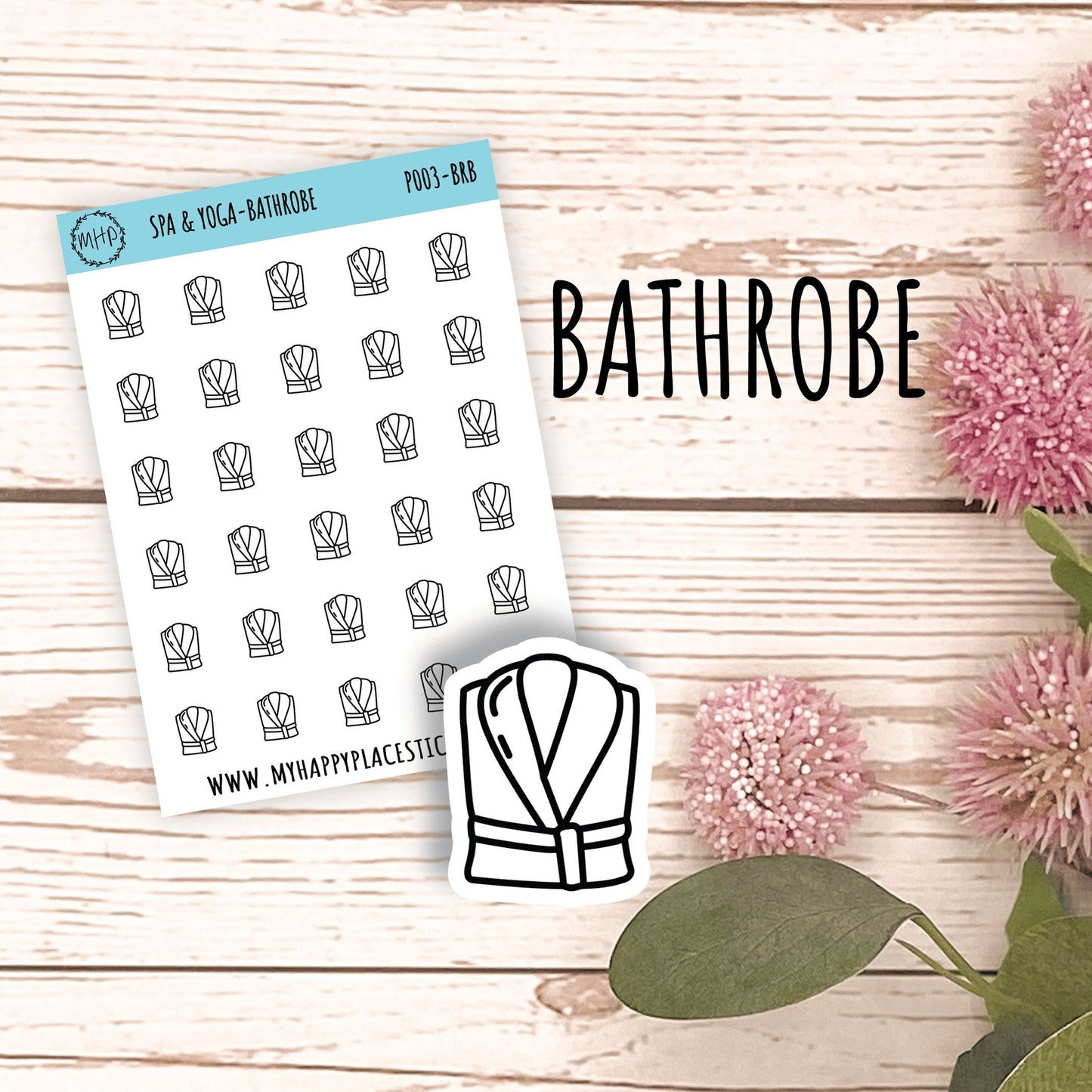 Petite Icons - SPA & YOGA Deco Stickers for Planner and Bullet Journals || P003