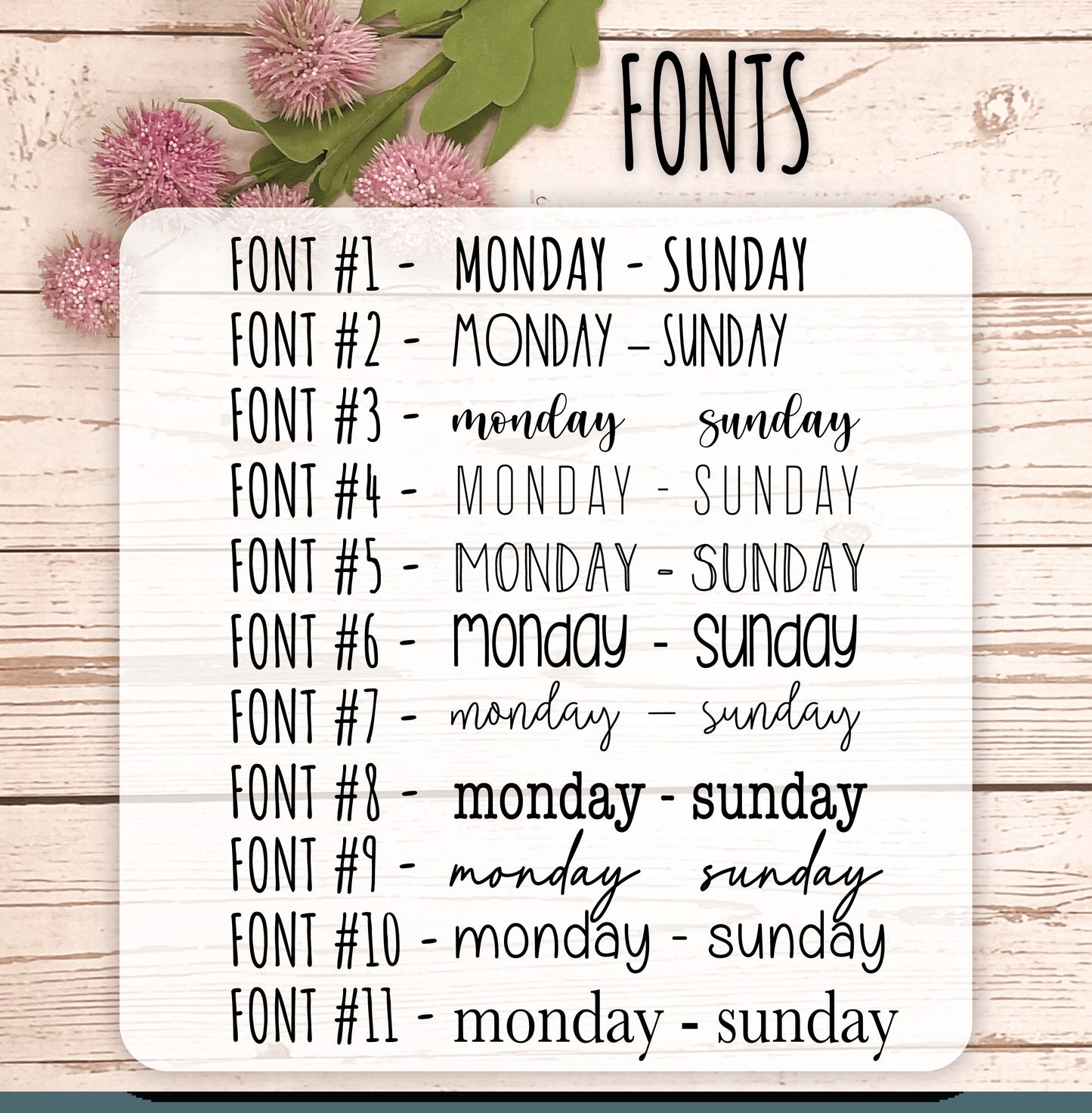 MEETING Stickers for Planner and Bullet Journals. 11 Fonts to Choose From || T345