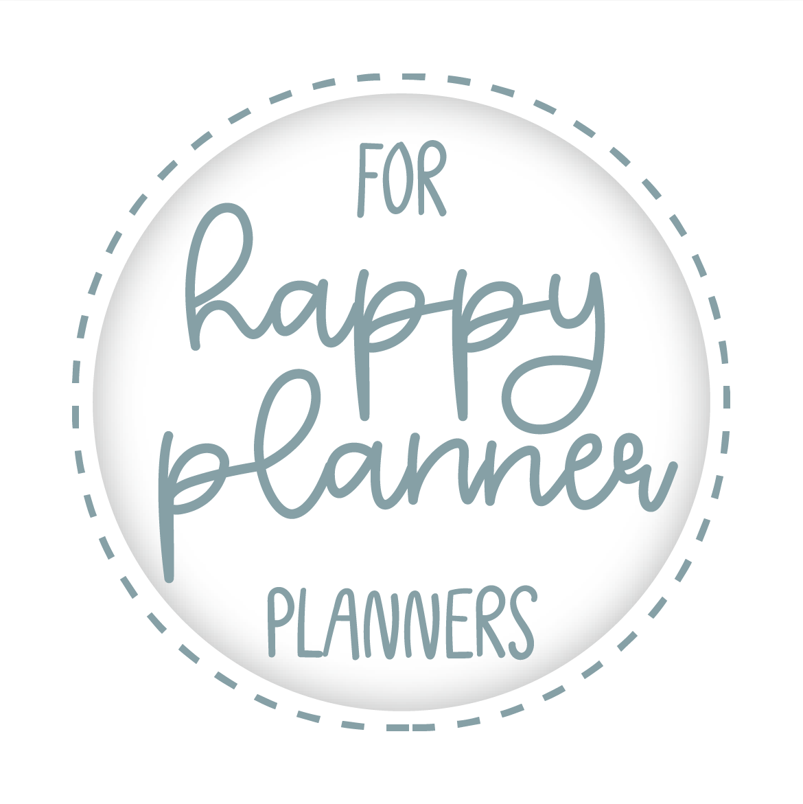For Happy Planner