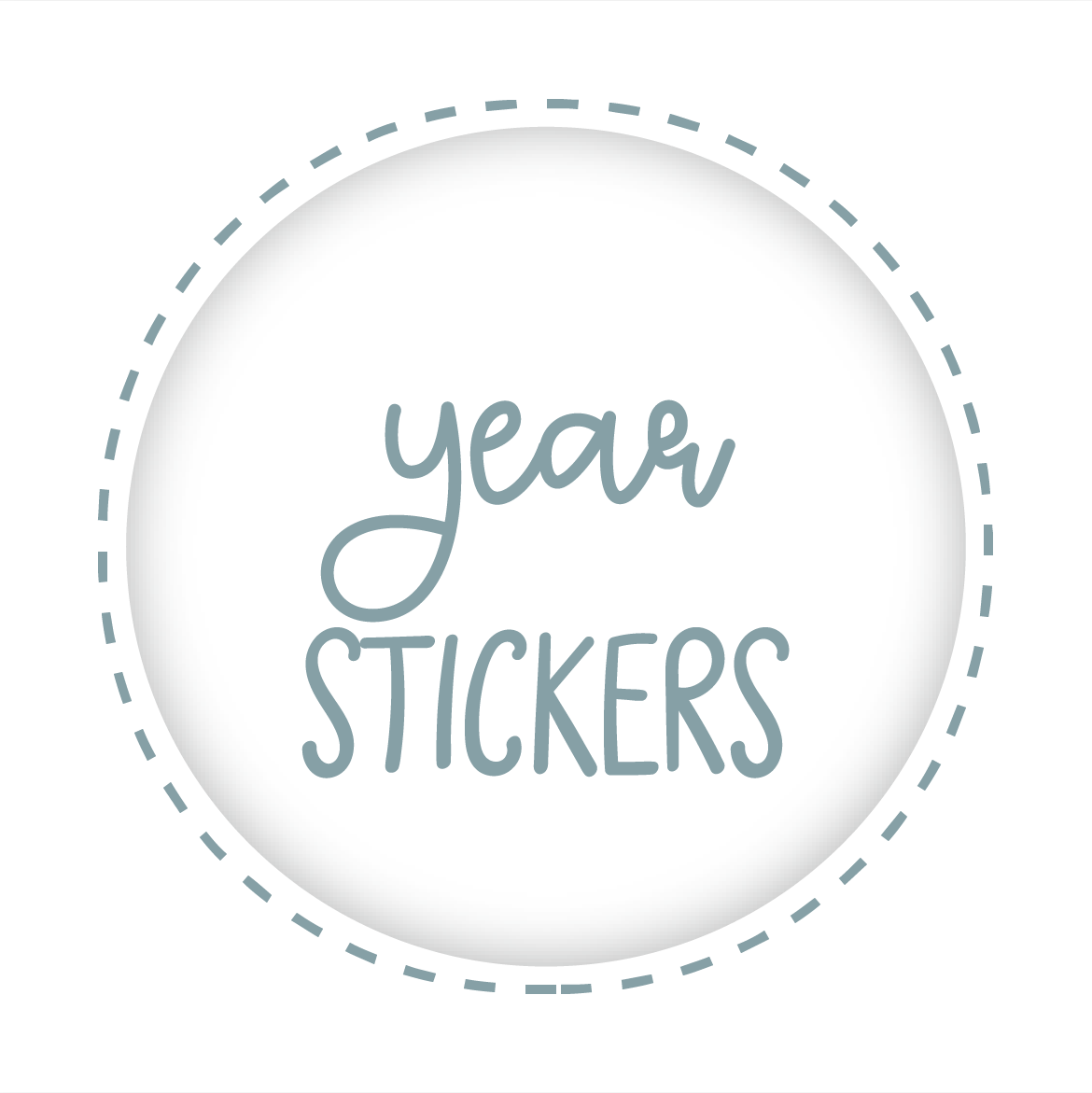 Year Stickers