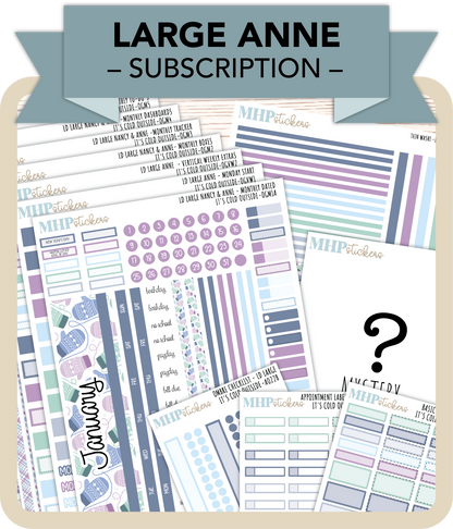 Subscription for the Large Anne Pack