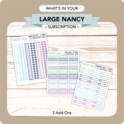 Subscription for the Large Nancy Pack