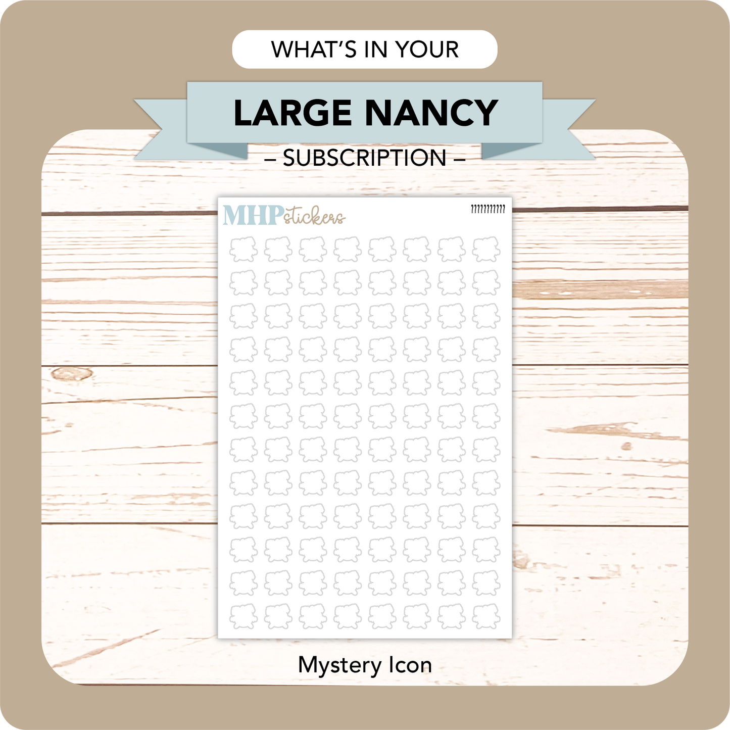 Subscription for the Large Nancy Pack