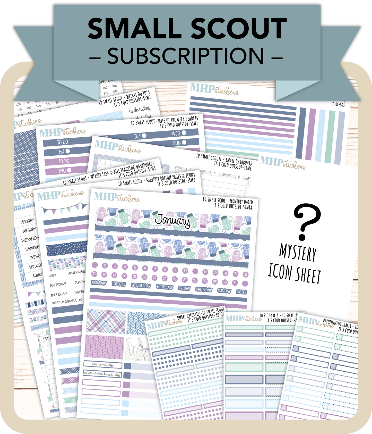 Subscription for the Small Scout Pack