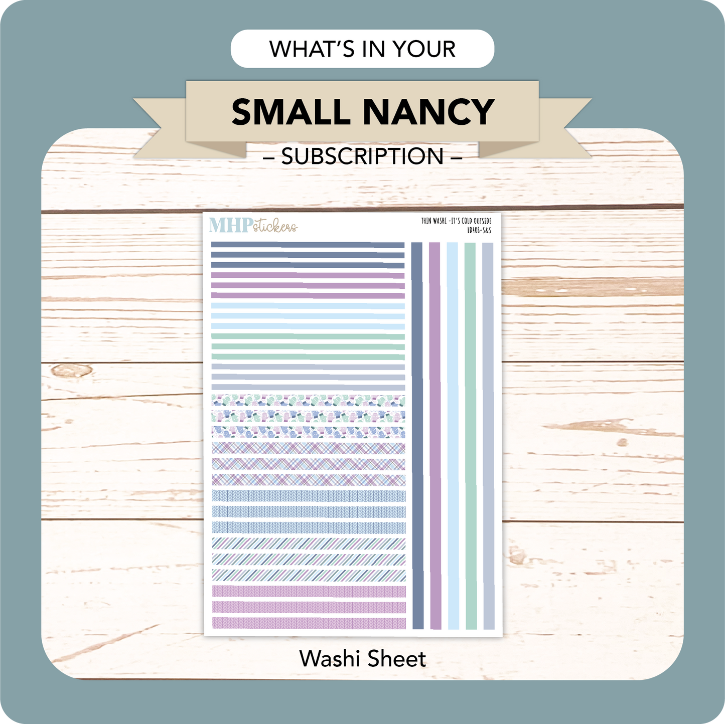 Subscription for the Small Nancy Pack