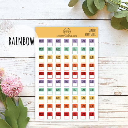 Daily Planner Stickers || H507