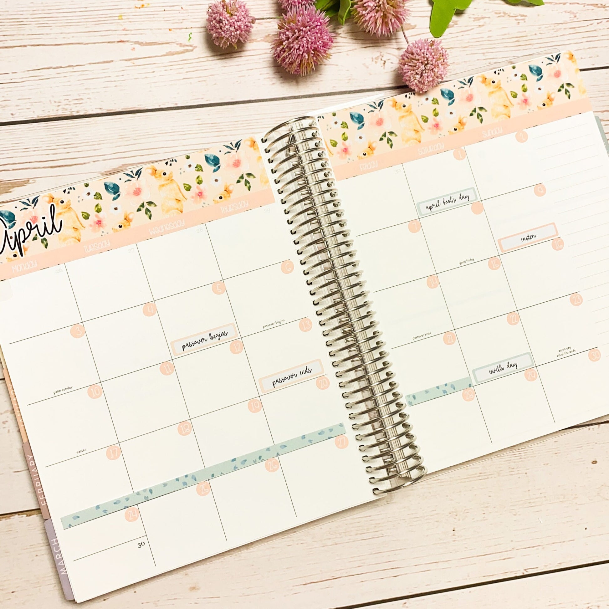 Erin Condren 7x9 Monthly Kit. AUGUST "Groovy Summer" Planner Stickers || GS-M