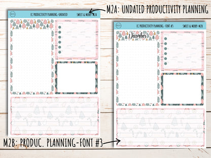 Erin Condren 7x9 Monthly Kit. DECEMBER "Sweet & Merry" || SM-M