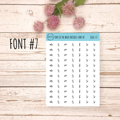 Small Date Number Stickers for Planners, Organizers and Bullet Journals. Undated Planners. || Q114