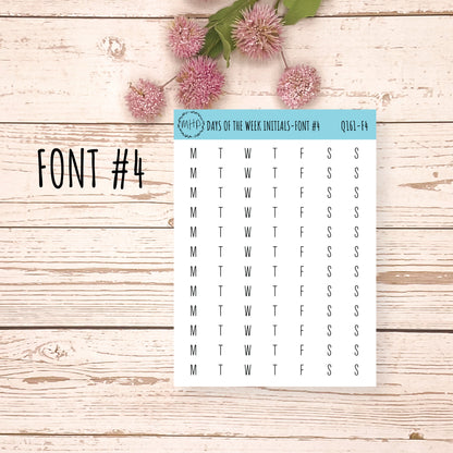 Small Date Number Stickers for Planners, Organizers and Bullet Journals. Undated Planners. || Q114