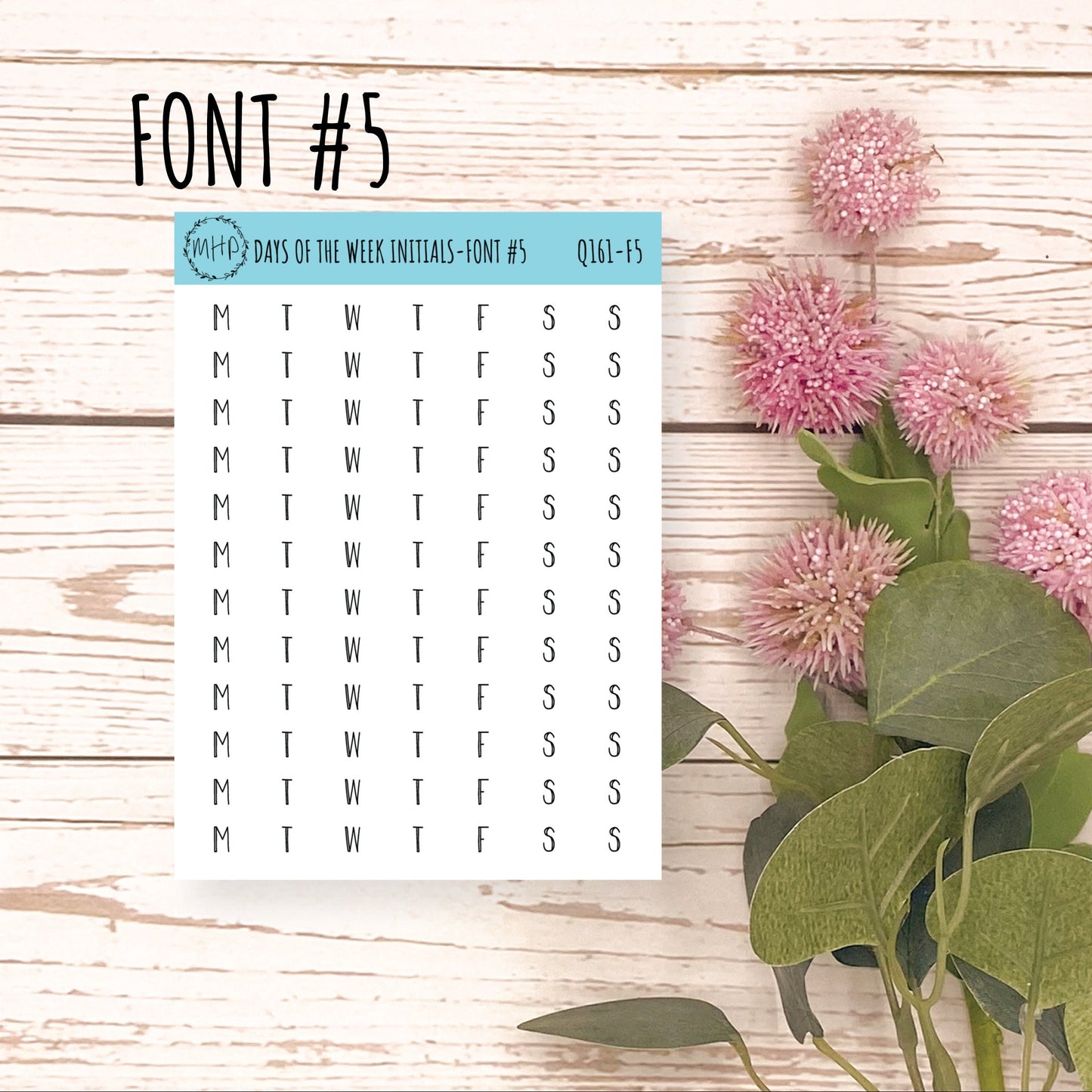 Small Date Number Stickers for Planners, Organizers and Bullet Journals. Undated Planners. || Q114
