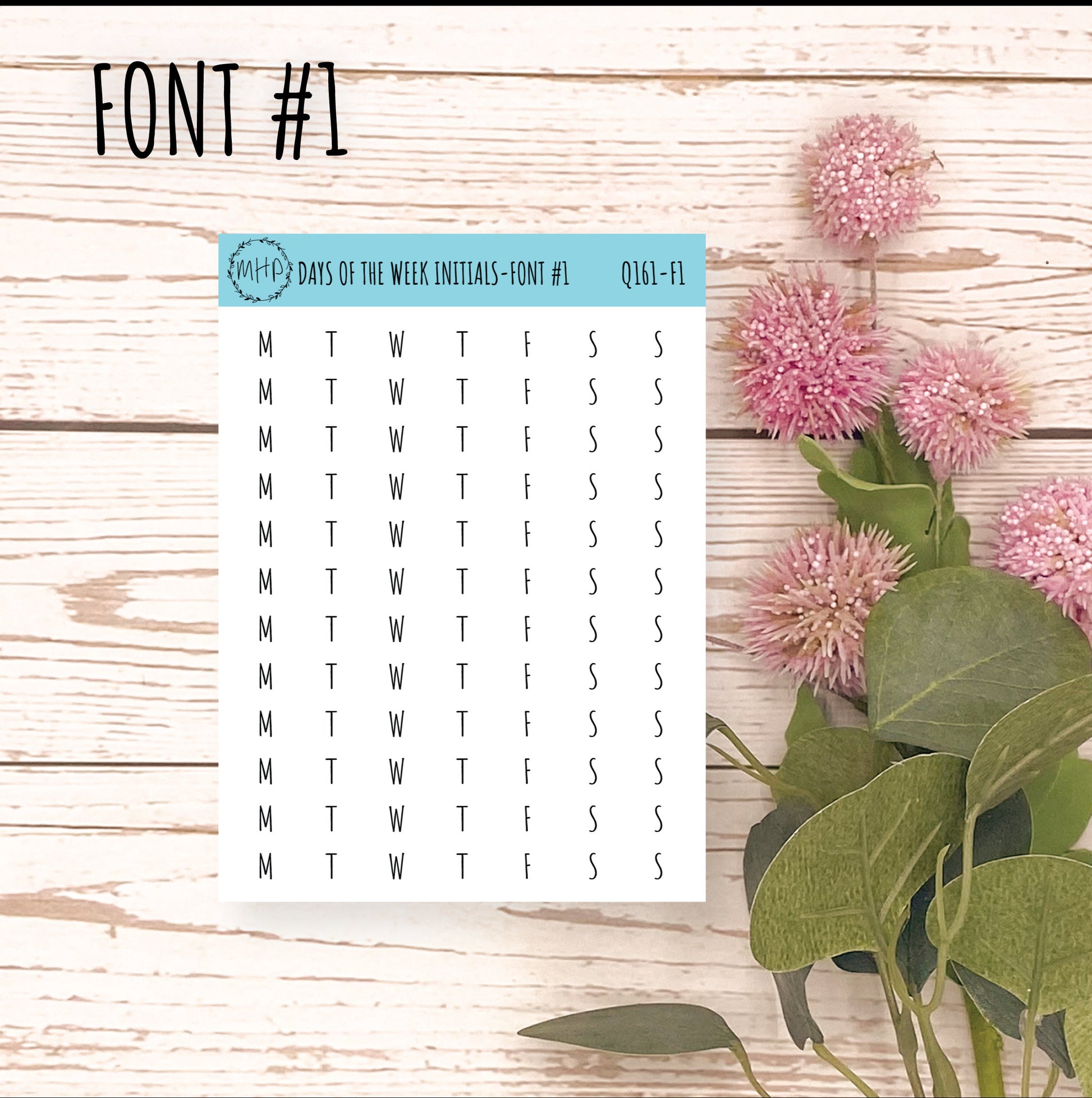 Small Date Number Stickers for Planners, Organizers and Bullet Journals. Undated Planners. || Q114