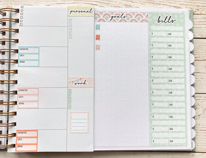 Sticker for MINI Laurel Denise Planners MAY "Pretty Wildflowers" || MPW