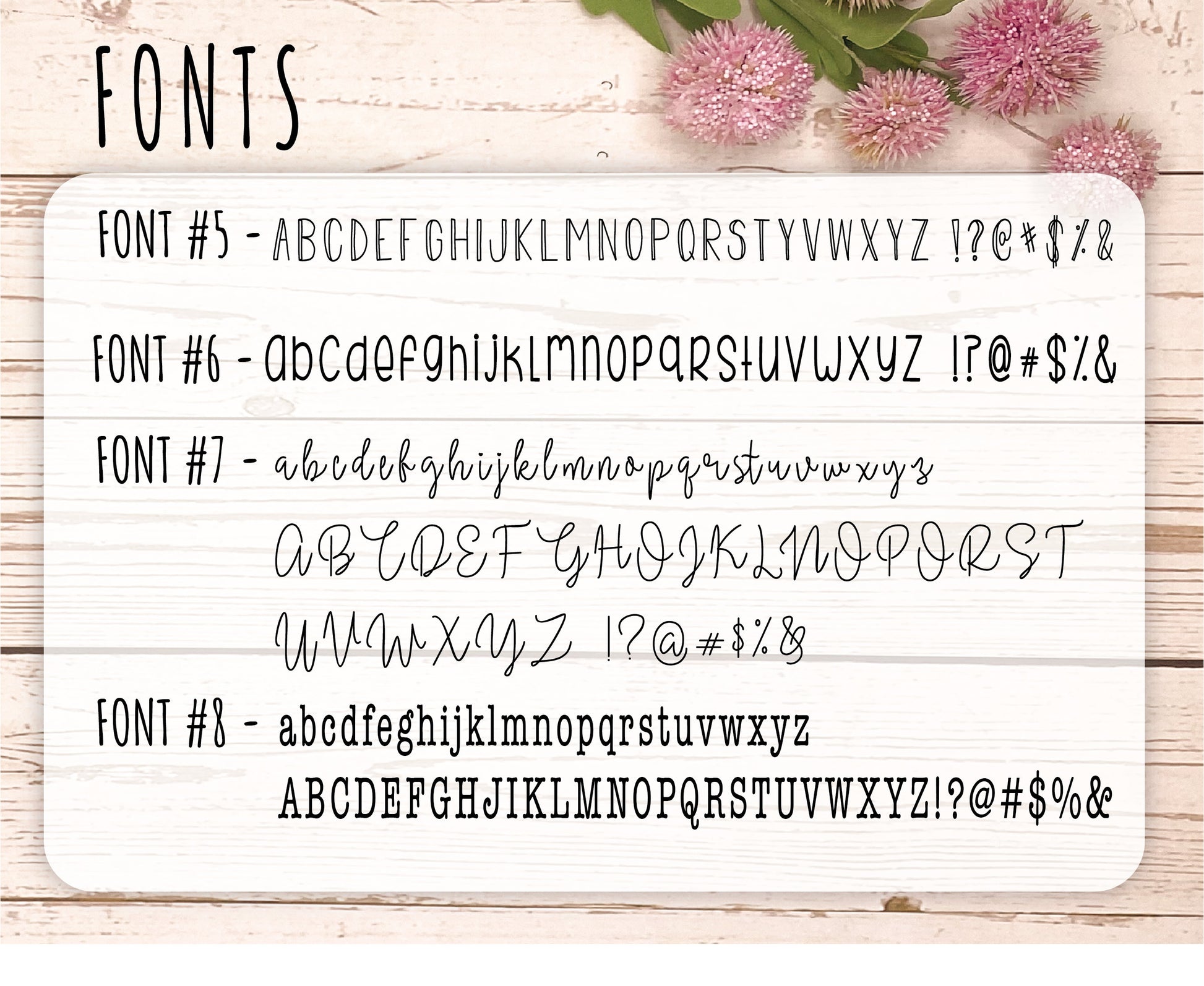 Alphabet Letters - Medium Size Stickers. || F808