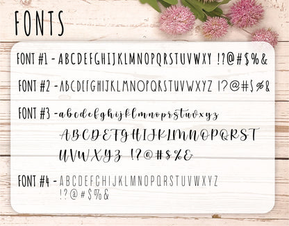 Alphabet Letters - Medium Size Stickers. || F808