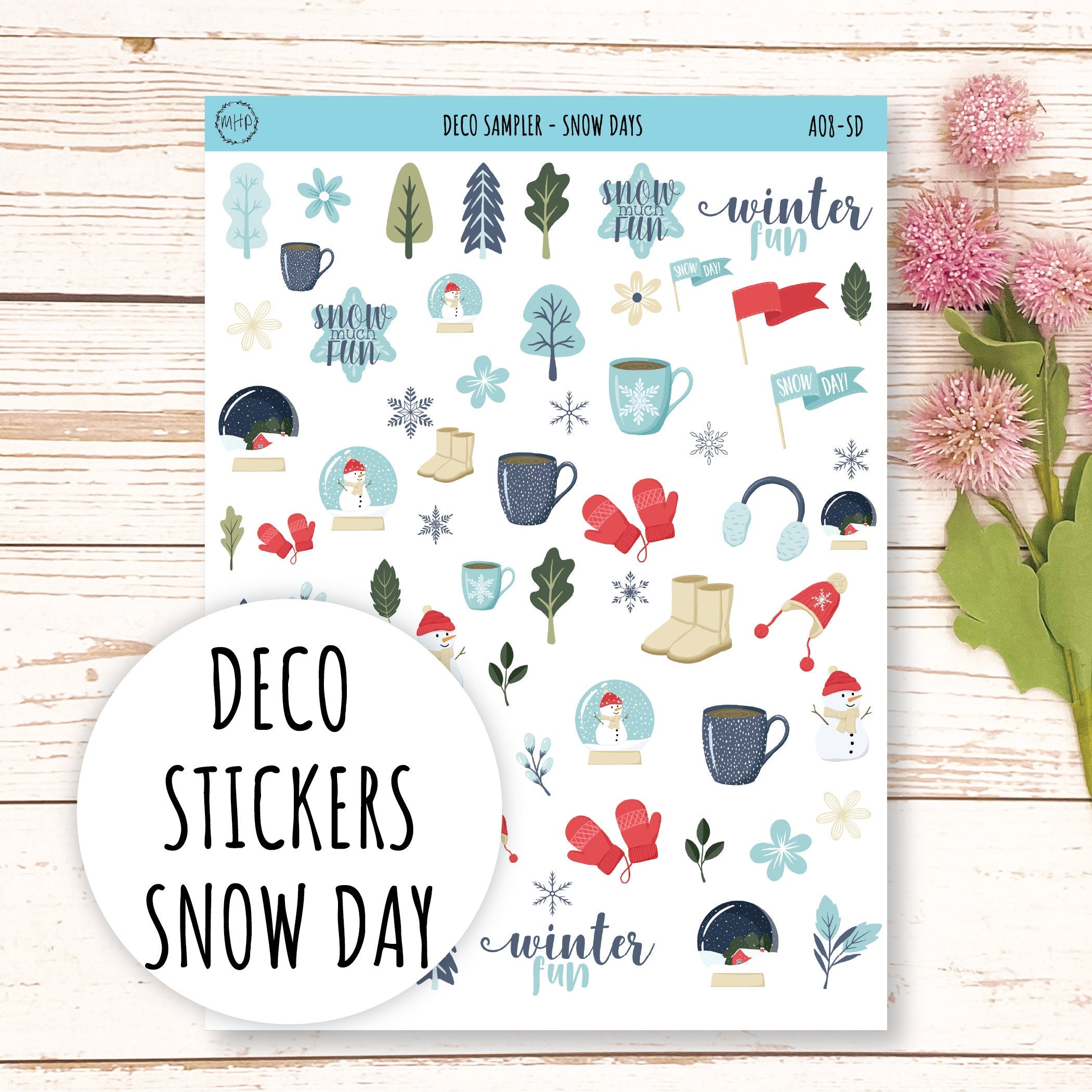 Decorative – My Happy Place Stickers