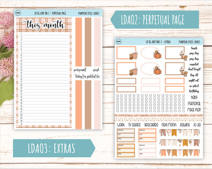 NOVEMBER Stickers for OG Laurel Denise Planners. "Pumpkin Spice" || OGPS