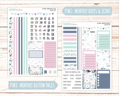 JANUARY 2025 Stickers for Laurel Denise Portrait Planners. "Cozy Days" || PTCD