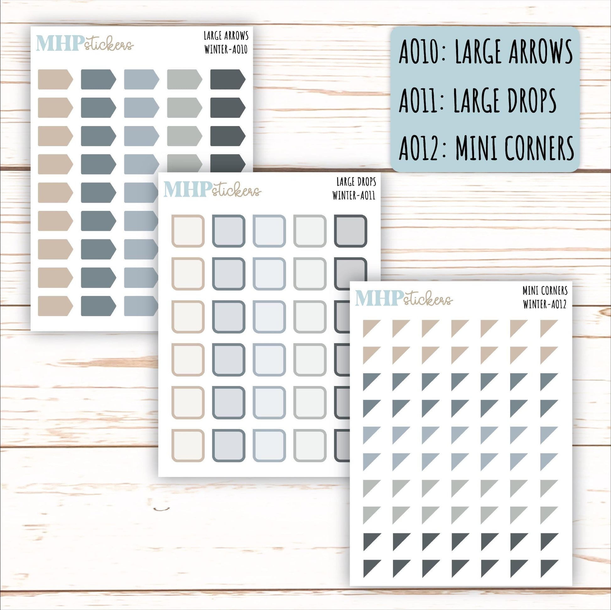 ADD-On's for Monthly Kits "Winter" || AOW