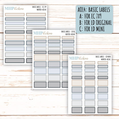 ADD-On's for Monthly Kits "Winter" || AOW