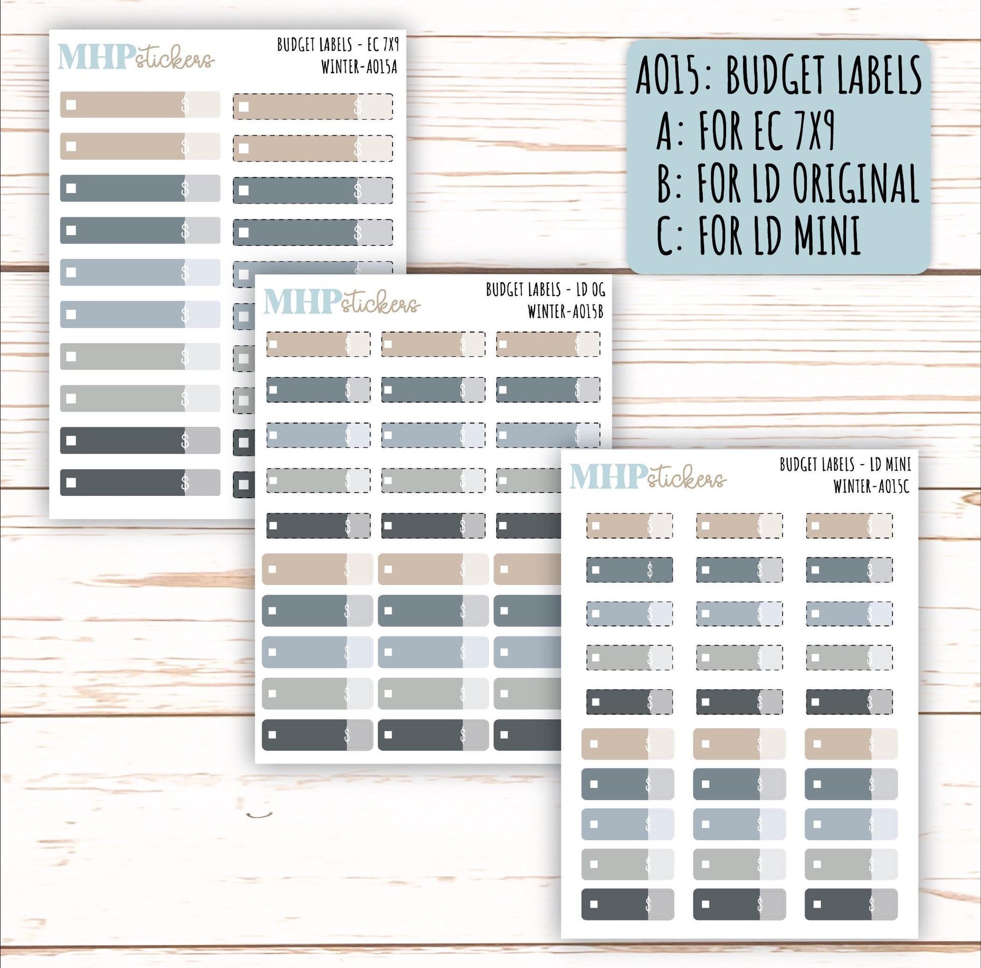 ADD-On's for Monthly Kits "Winter" || AOW