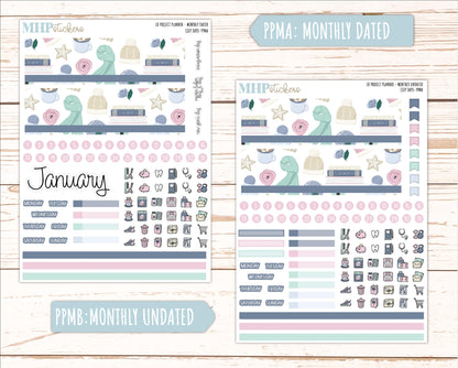 JANUARY Stickers for LD Project Planner "Cozy days" || PPCD